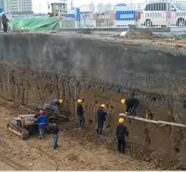 唐山路北区土钉墙支护