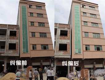 唐山路北区倾斜纠正